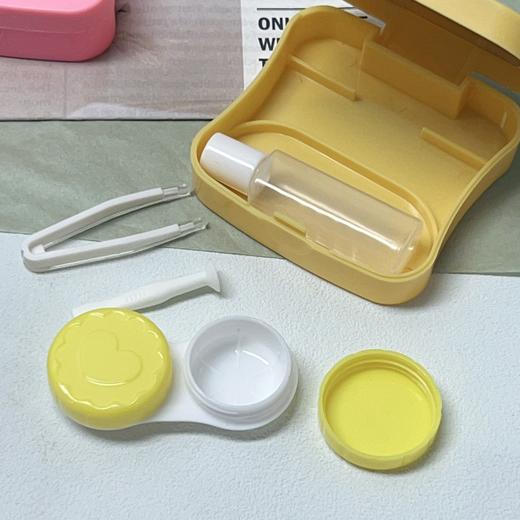 新款卡通可爱隐形眼镜盒美瞳盒伴侣盒XF555 商品图1