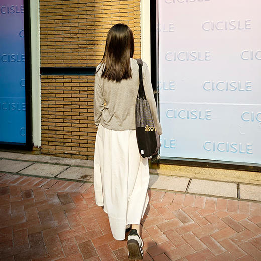 馥迦老钱风高级简约白色套装裙 商品图2