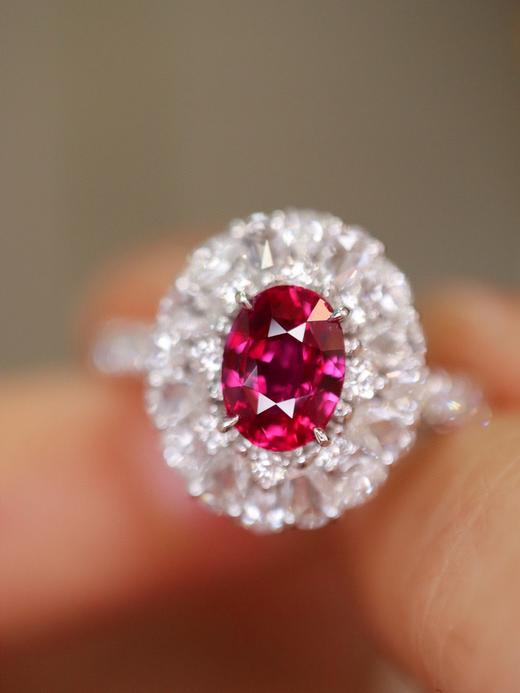 1.03ct刻面红宝石戒指 商品图3