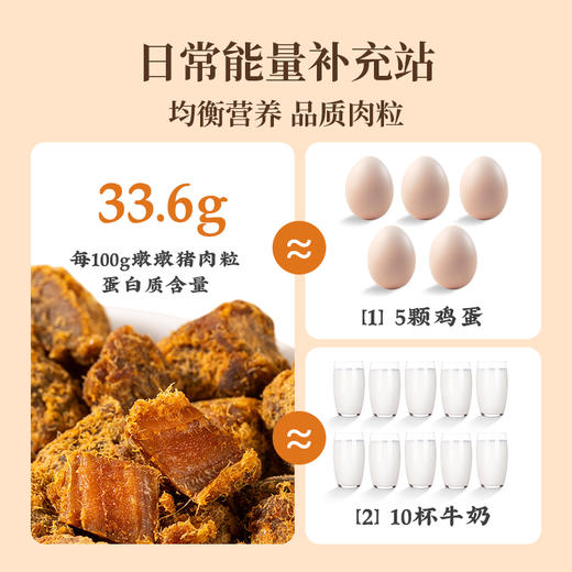 太丰食品墩墩猪肉粒熟食肉类猪肉干特色风味零食袋装100g 商品图3