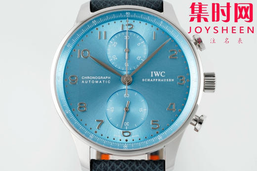 新款IWC万国表葡萄牙系列 ZF葡计地平线蓝 透底葡计 男士腕表IW371626 商品图1