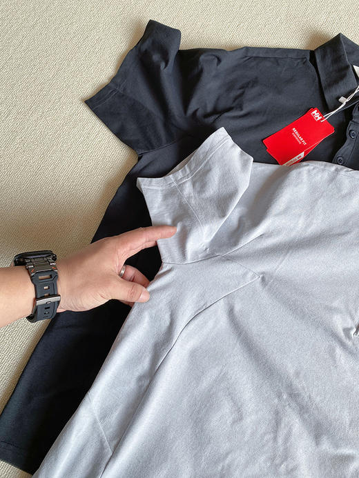 点此购买 海丽汉森春夏季男士户外运动吸湿速干短袖POLO衫 LL 310445 商品图7