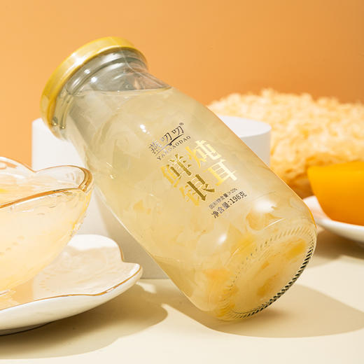 燕叨叨鲜炖黄桃银耳羹198克*6瓶礼盒老人孕妇速食滋补节日团购年货送礼 商品图8