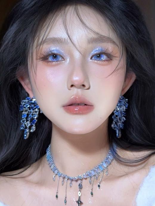 EggUncle Lens旗下 ·小狗火龙果&调色呆呆鱼｜14.5mm白狮参考着色大直径  半年抛 2片 商品图8