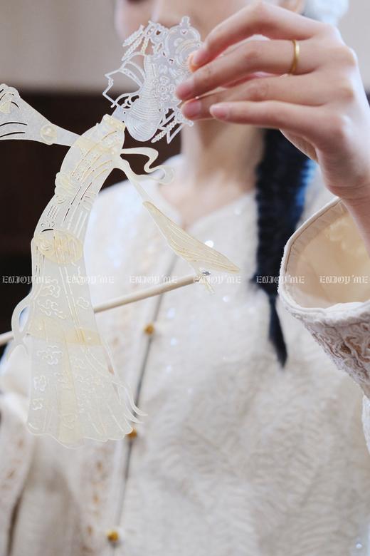 【门店同款】ENJOY春季云敛-春光推盏白茶清欢中式外套 161908335 商品图6