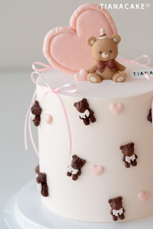 【翻糖定制款】粉色泰迪熊 商品图4