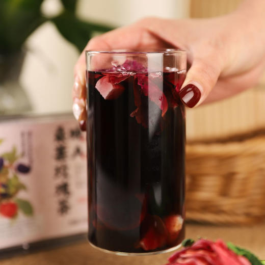 五虎早C晚A茶 唤醒水果茶170g/盒 玫瑰桑葚茶245g/盒 日夜搭配焕活肌肤 富含维生素与花青素 办公室好物 商品图6