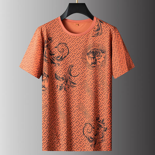 【DPS】大依优型大码短袖T恤冰丝凉感半袖男大码夏季薄款打底衫肥佬运动休闲 商品图2