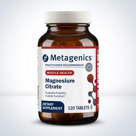 MetagenicsMagnesium Citrate 120粒 原名称 Mag Citrate 120粒新旧包装随机发出