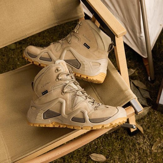 【双十一特价！】LOWA爆款户外男女沙色中帮鞋 ZEPHYR GTX TF防水战术军靴（TBZG） 商品图1