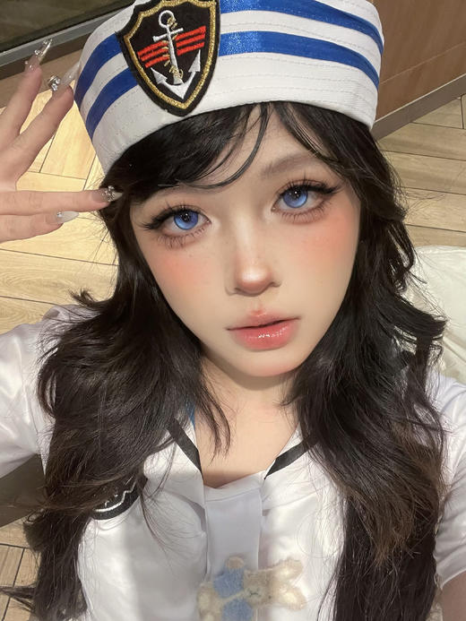 EggUncle Lens旗下 · 浮游试验体&失眠气泡水&水母培养皿｜14.5mm白狮参考着色大直径 半年抛 2片 商品图2