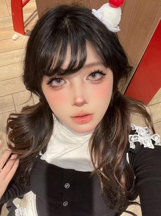 『大直径半年抛』 Deerbell-白桃醉粉-14.5mm【半年抛 度数0-800度 无525/575】 商品图7