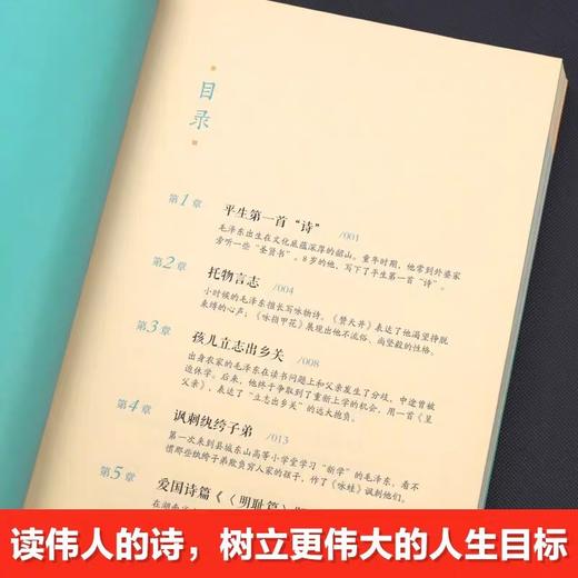 【抖音同款】给少年讲毛泽东诗词全集130周年诞辰纪念讲毛公主席诗词7-14岁中小学生阅读诗词鉴赏现当代文学全编译诗词书法文学 商品图3