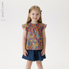 【马克珍妮 芦芙】夏装新款 女童盛夏花园纯棉短袖套装230031 商品缩略图0