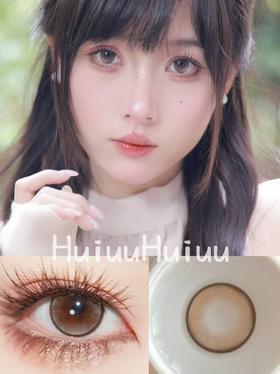 『小直径半年抛』 Deerbell-布丁狗棕-14.0mm【半年抛 度数0-800度 无525/575】