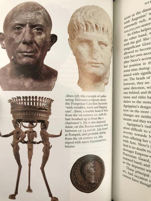 迈克尔·格兰特《尼禄传》 数十幅彩色插图 精装16开带书匣 商品图7