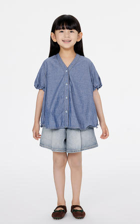 jnby  25年春款   短袖衬衣  1P3210510