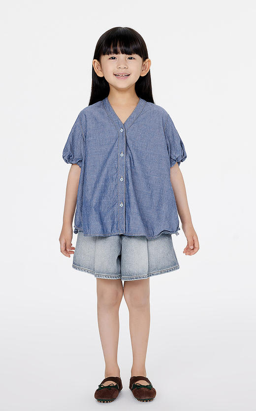 jnby  25年春款   短袖衬衣  1P3210510 商品图0