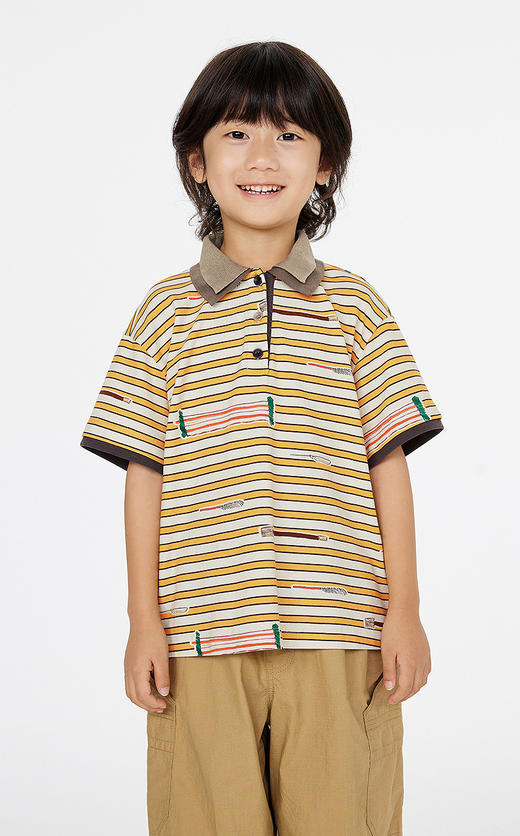 jnby  25年春款  短袖polo杉  1P3111830 商品图3