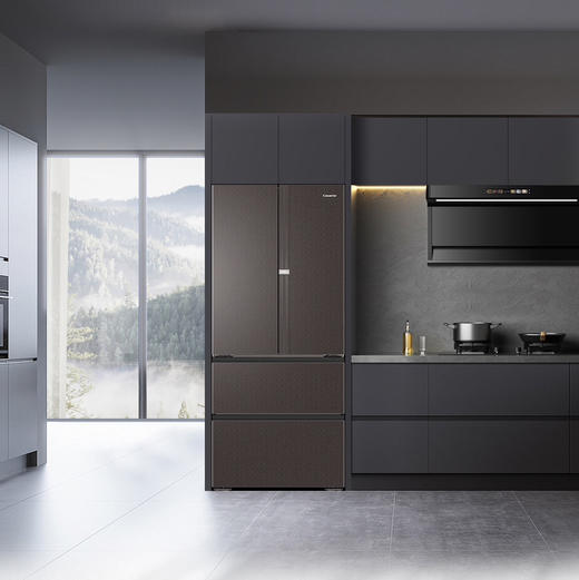 卡萨帝（Casarte）冰箱 BCD-550WGCFDM4WHU1棕 商品图5