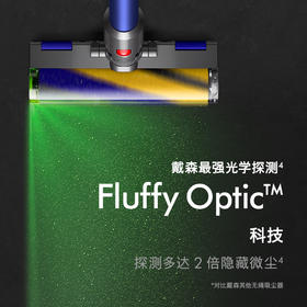 戴森G5 Detect Fluffy无绳吸尘器（镍色）