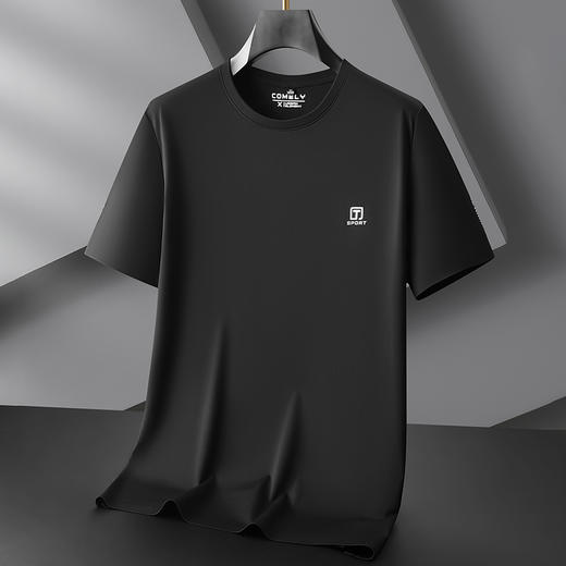 【7A抗菌】【DKP】大依优型大码圆领T恤轻奢休闲短袖男宽松T恤上衣胖子 商品图4