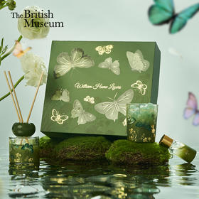 大英博物馆 博物志系列 蝴蝶无火香薰晶石香氛礼盒 蝶舞