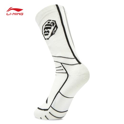 李宁反伍BADFIVE反光抗菌篮球中长袜AWLV005 商品图5