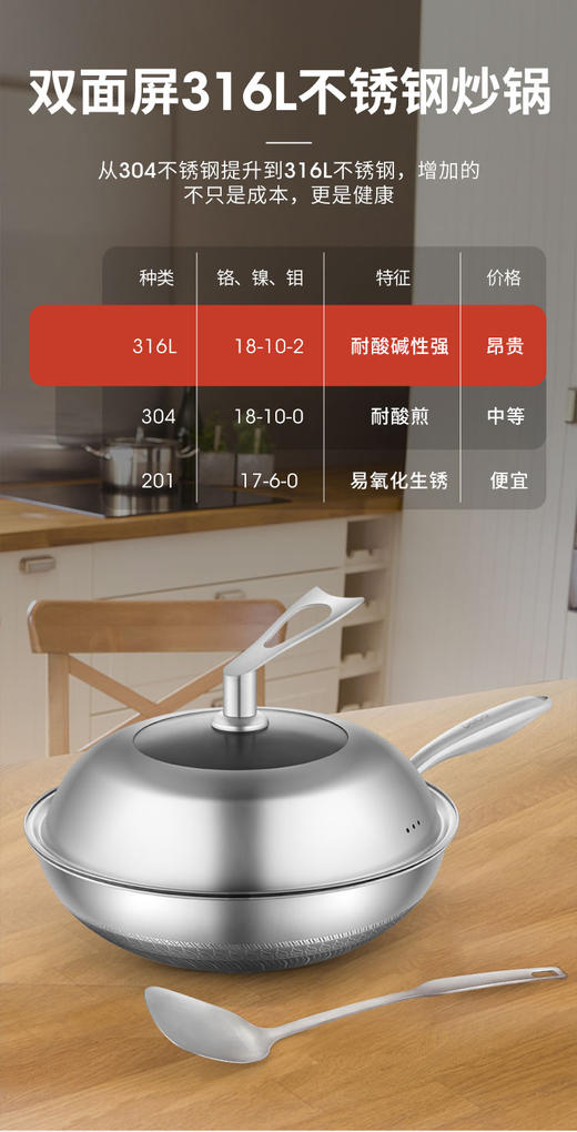Debo卡勒汉斯炒锅DS260 商品图3