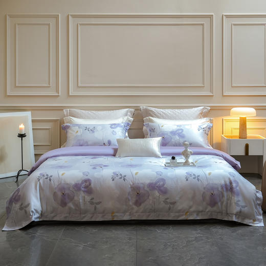 长绒棉印花四件套-漫华 商品图1