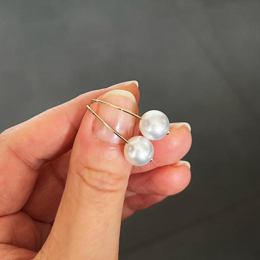 ONLY系列 14K镶南洋珍珠 耳坠 商品图1