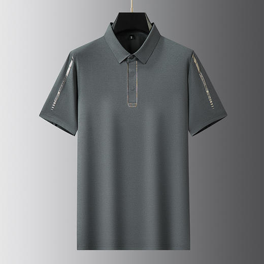 【DPF】大依优型大码短袖Polo衫加肥加大码宽松休闲轻奢翻领半袖夏季胖子男士上衣 商品图2