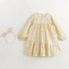 【马克珍妮芦芙】女童纯棉甜美碎花满印裙子连衣裙春夏新款240886 商品缩略图2