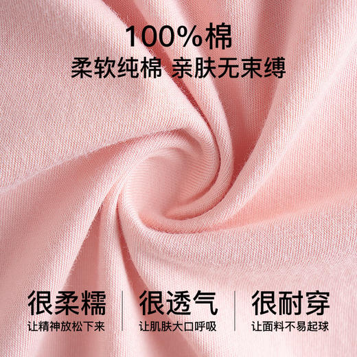 爱帝女士纯棉印花短袖家居服睡裙 商品图9