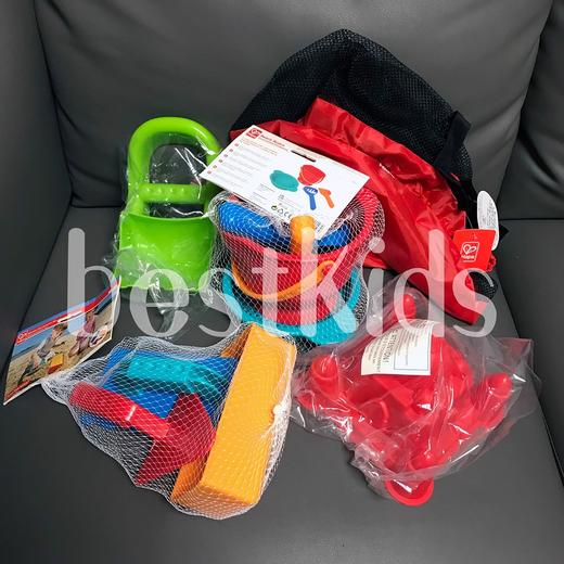 Hape儿童沙滩玩具九件套装限时秒杀 商品图1