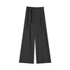 25春夏设计感系带长裤垂坠感不易皱高腰显瘦直筒拖地阔腿裤！ 商品缩略图5