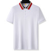 【100%棉】【DG】大依优型大码短袖POLO衫撞色翻领半袖体恤男加肥大码棉上衣胖子时尚休闲夏季 商品缩略图4