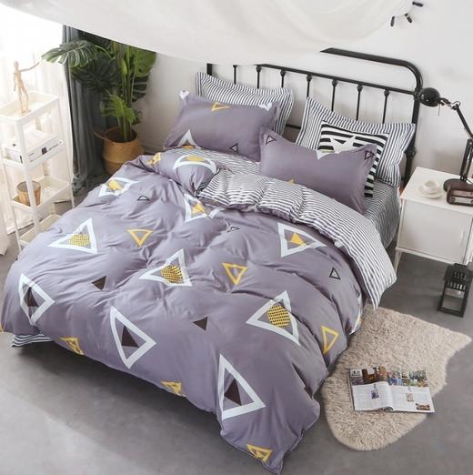 洁丽雅 亲肤棉四件套 简易生活 商品图0