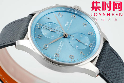 新款IWC万国表葡萄牙系列 ZF葡计地平线蓝 透底葡计 男士腕表IW371626 商品图4