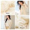 VICTORIA&VERA春季“温柔姐姐”系列白月光风木耳边繁复刺绣立体花衬衫 商品缩略图3
