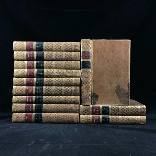 1802年 吉本《罗马帝国衰亡史》 1幅肖像插图与多幅展开地图页 全真皮精装18开 商品图0