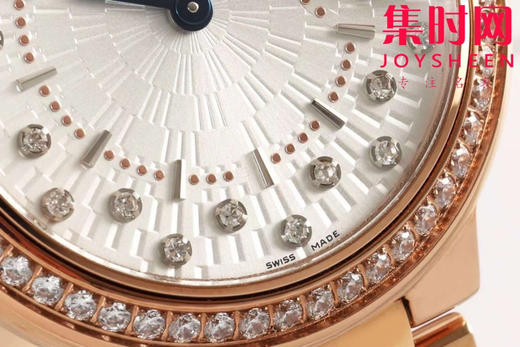 CR卡地亚蓝气球系列 中号33mm 全玫金钻圈 女士腕表 商品图4