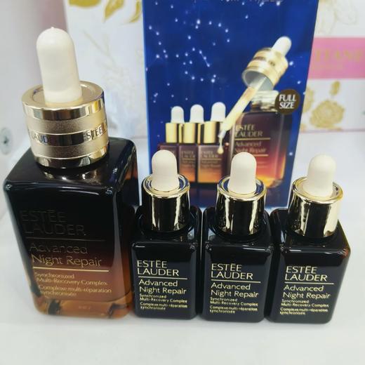 Estee Lauder 雅诗兰黛第七代小棕瓶精华 挚爱一拖三套盒（50ml+15ml*3） 商品图2