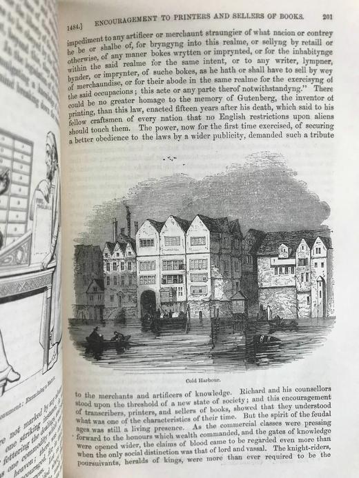 1856年 查尔斯·奈特《英格兰通俗史》（全8卷） 数百幅版画插图 真皮精装大32开 商品图13