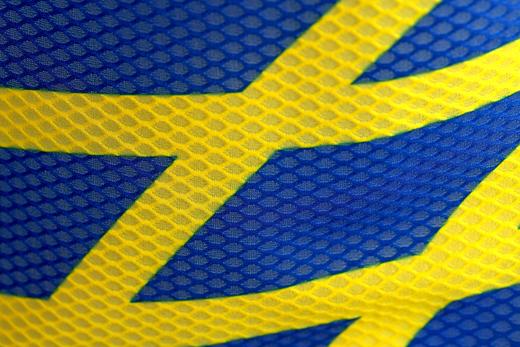 严素跑步背心，蓝色赛道,蓝黄男/女款，轻量，快干，严素态度 商品图8