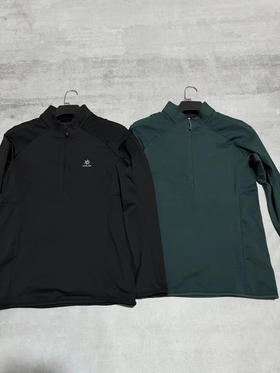 正品KAILAS凯乐石 立领抓绒半拉链长袖，黑科技面料 保暖透气 羊毛质感 不刺不闷，腋下一片设计 活动更自通 不受任何束缚
尺码：S～XL