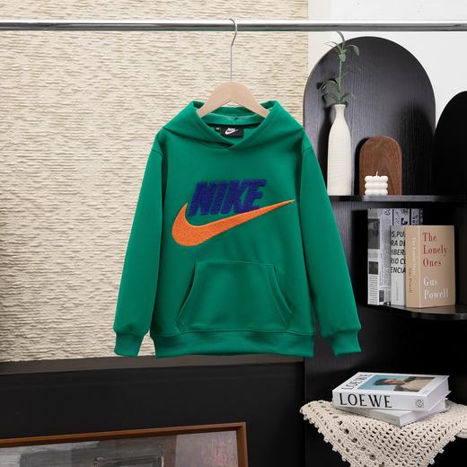 点此购买 130-170耐克春秋季超大毛巾绣儿童连帽卫衣 gl 310549 商品图2