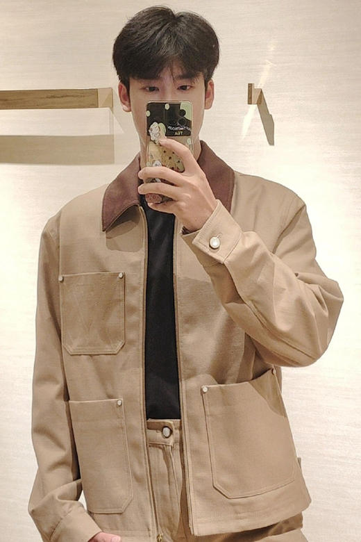 Lv 竹节马丁布外套 商品图2