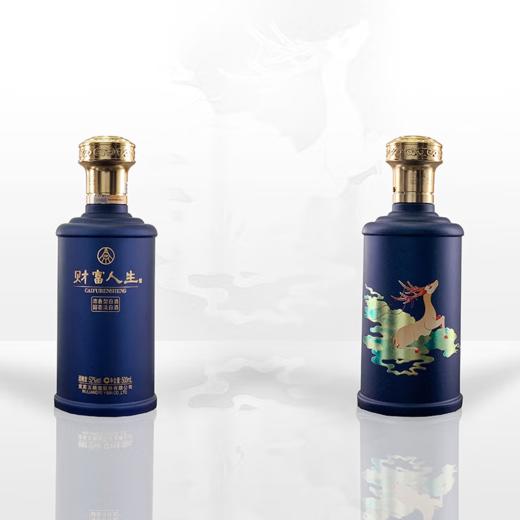 【单瓶133.1】五粮液股份 财富人生蓝韵 52度 浓香型白酒 500ml*6瓶整箱 商品图7