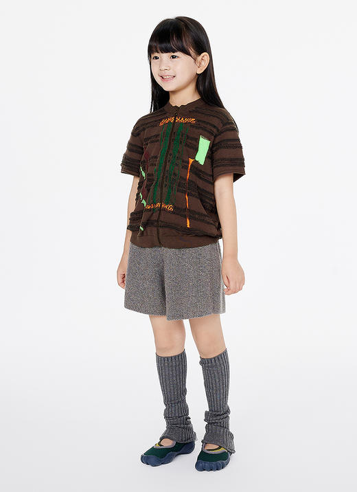 jnby   25年春款   短款开襟针织衫  1P3311900 商品图5